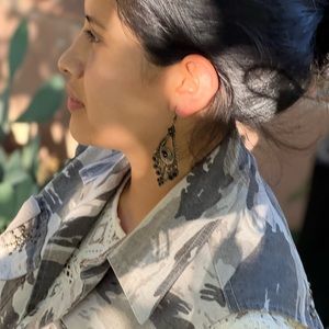 Equestrian CAMO Vest with Rhinestones Size Large